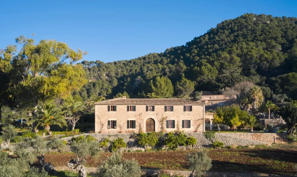 Luxury stone finca with mountain views in Valldemossa, Mallorca